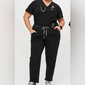 2 Sets of Black Figs Scrubs